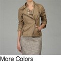 MICHAEL Michael Kors Women's Leather Motorcycle Jacket