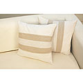 Claire Linen Cotton 18-inch Knife Edge Decorative Pillows (Set of 2)