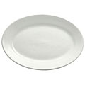 Onedia Silversmiths Rolled-edge Ceramic Platters (Pack of 12)