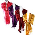 Fringed Pashmina Shawl
