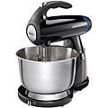 Sunbeam 350-watt Black MixMaster and Stainless Steel Bowl