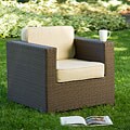 Century Woven Wicker Outdoor Lounge Chair