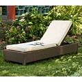 Century Woven Wicker Outdoor Sun Lounger