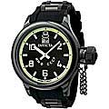 Invicta Men's Russian Diver QTZ Black Rubber Strap Watch