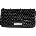 Calvin Klein Black Leather Clutch Handbag