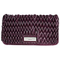 Calvin Klein Pomegranate Leather Clutch Handbag