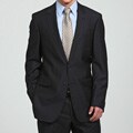 Kenneth Cole New York Slim Collection Men's Navy Wool/Silk Suit