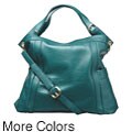 Presa 'Kennington' Large Leather Hobo 