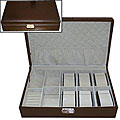 Rocket Brown Leather Watch and Jewelry Case