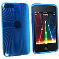 Eforcity Clear Blue TPU Rubber Skin Case for iPod Touch Gen 2/3