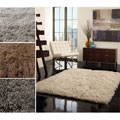 Hand-woven Natural Flokati Wool Rug (8' x 10')