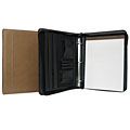 Royce Leather Deluxe Convertible Zip-around Binder / Padfolio