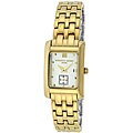 Roberto Bianci Women's Goldtone White Dial Watch