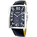 Roberto Bianci Men's Black Leather Strap Watch