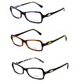 Emilio Pucci Women's EP 2600 Plastic Eyeglasses