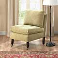 Bordeaux Celery Green Paisley Chair