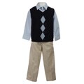 Good Lad Boy's 3-piece Argyle Set