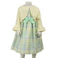 Good Lad Toddler Plaid Dress and Sweater Set