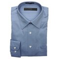 Perry Ellis Men's Light Blue Wrinkle-free Dress Shirt