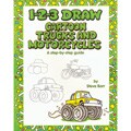 Peel Books 1-2-3 Draw Cartoon Trucks and Motorcycles