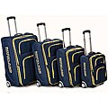 Rockland Polo Equipment Olympian 4-piece Navy Expandable Luggage Set