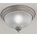 Weathered Silver Ceiling Light