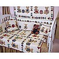 Brown Bear 9-piece Crib Set