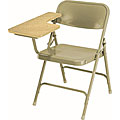 Light Oak Right Arm Folding Tablet Chairs (Pack of 2)