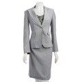 First Lady 3-piece Notched Collar Skirt Suit