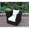 Cynthia Woven Wicker Outdoor Lounge Chair
