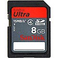 SanDisk 8GB Ultra Secure Digital SDHC Memory Card