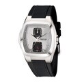 Kenneth Cole Men's Multifunction Black Leather Strap Watch