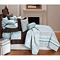 Multi-print Artesia Stripe Dawn 3-piece Quilt Set