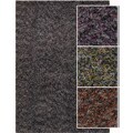 Hand-woven Chrome Shag Rug (5' x 7'6)