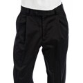 Austin Reed Men's Big and Tall Black Cotton Chino Slacks