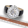 Stuhrling Original Men's 'Montague' Skeleton Mechanical Hand Wind Watch