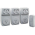 Wireless 3-outlet Remote Control 