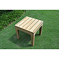 Saranac Teak Square Side Table