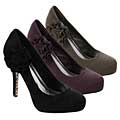 Bamboo by Journee Women's Rosette Platform Pumps