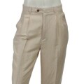 Oleg Cassini Men's Pleated Linen Pants