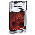 Colibri Barrington Brown Lacquer Soft Flame Lighter