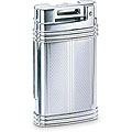 Colibri Barrington Silvertone Base Metal Soft Flame Lighter