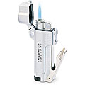 Colibri 'Tailgater' Silvertone Metal Jet-flame Lighter