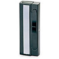 Colibri Manifest Black and Silver Wind-resistant Jet Flame Lighter
