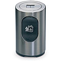Colibri Citadel Black Base Metal Windproof Jet Flame Table Lighter