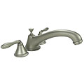 Grohe Seabury 3-hole Satin Nickel Roman Tub Filler
