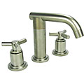 Grohe Atrio Low Spout Widespread Satin Nickel Lavatory Faucet