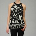 Jonathan Martin Women's Printed Halter Top