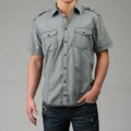 191 Unlimited Men's Stripe Woven Shirt
