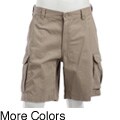George & Martha Men's Twill Cargo Shorts